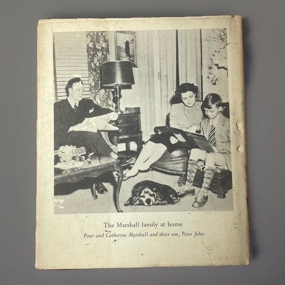 Vintage 1953 Lets Keep Christmas Peter Marshall Hardcover Dust Jacket Book - Picture 7 of 7